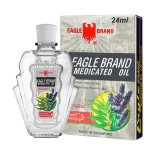 eagle brand medicated oil dầu xanh con ó trắng tiêu chuẩn mỹ chai 24ml hương lavender